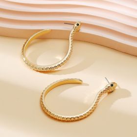 Jewelry Metal Snake EarringsEuropean And American Fashion Jewelry Metal Snake Earrings