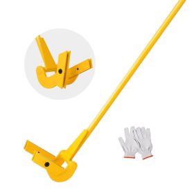 Pallet breaker, 41-inch handle, 2000-pound load-bearing capacity, Q235 carbon steel