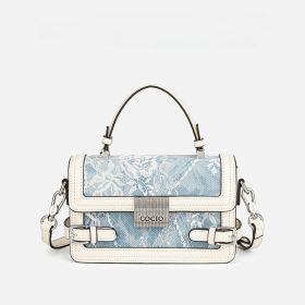New glacier blue pillow bag this year's popular models of large-capacity fashion leisure women's bags